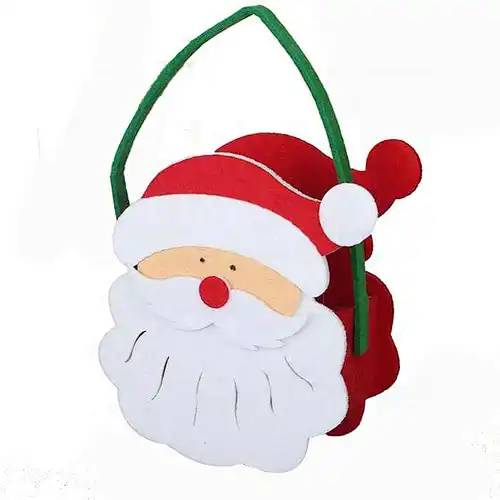 Factory Price Handmade Christmas Gift Bags Felt Candy Bag